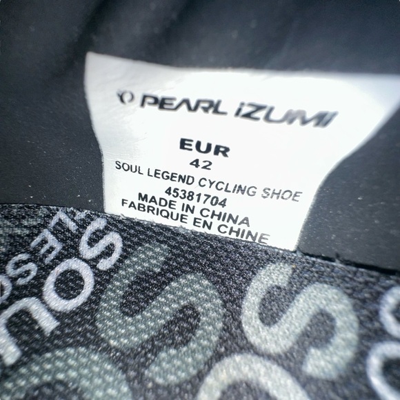 Pearl Izumi Silver Soulcycle Soul Legend Cycling Shoes Unisex Size 42 - Picture 8 of 8